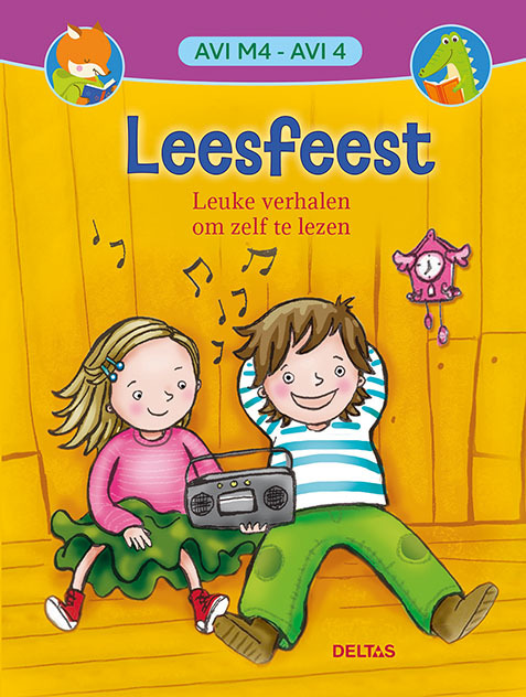 Deltas Leesfeest Leuke verhalen om zelf te lezen AVI M4 AVI 4