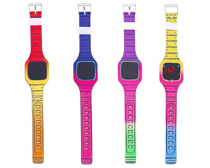 Digitaal Led Horloge Funny