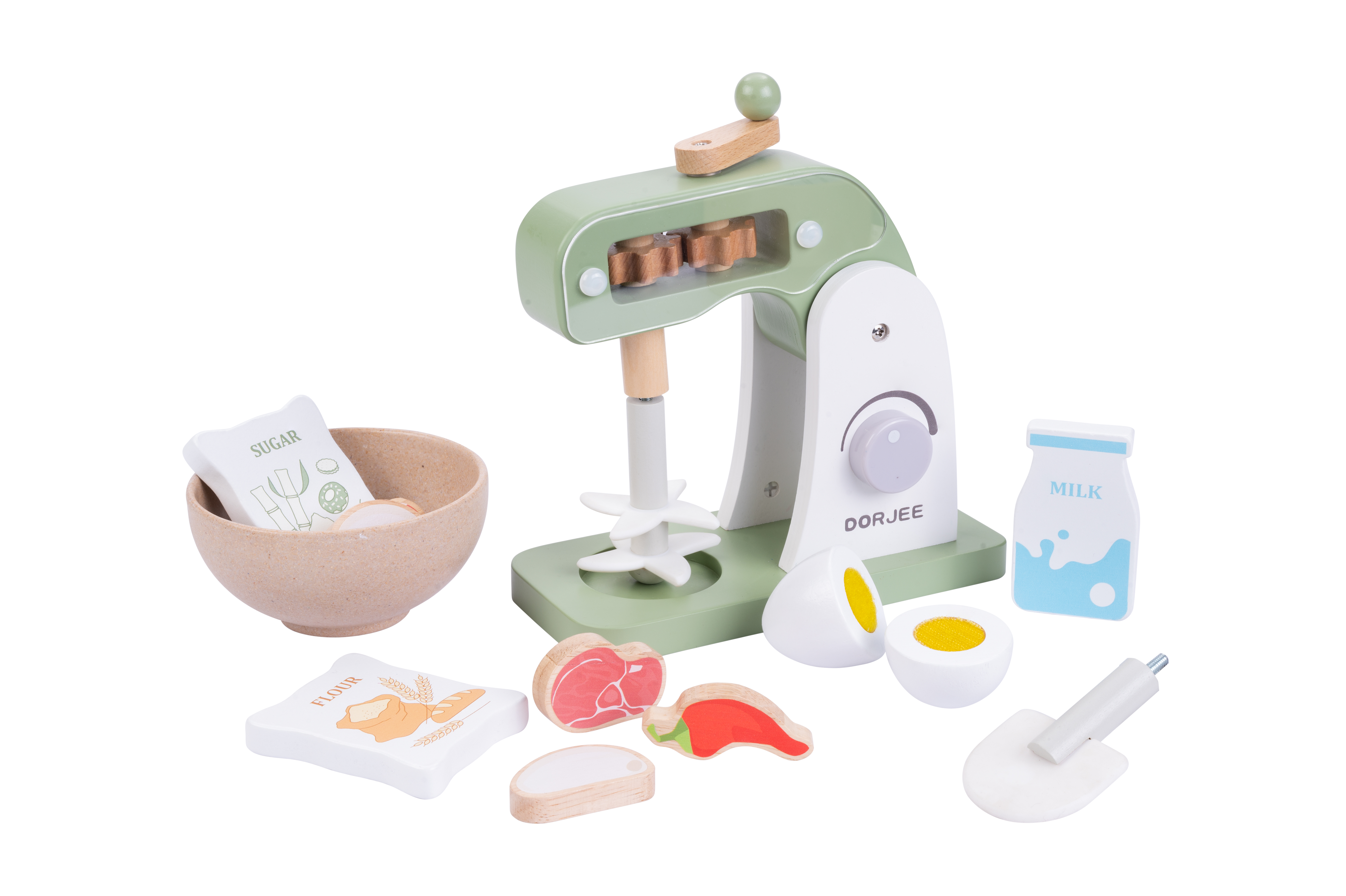 Dorjee Mijn Super Mixer Set Hout