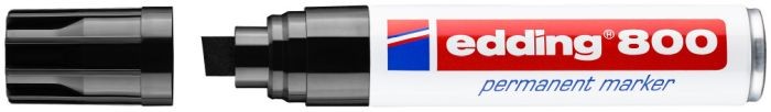 Edding 800 zwart 4-12mm blok