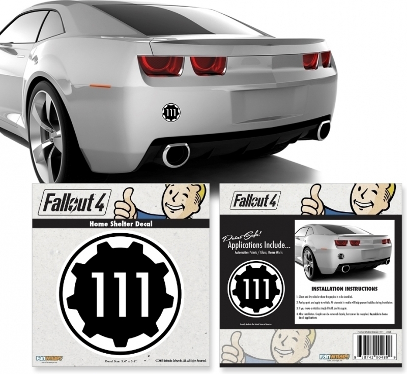 Fallout - Home Shelter Decal 111