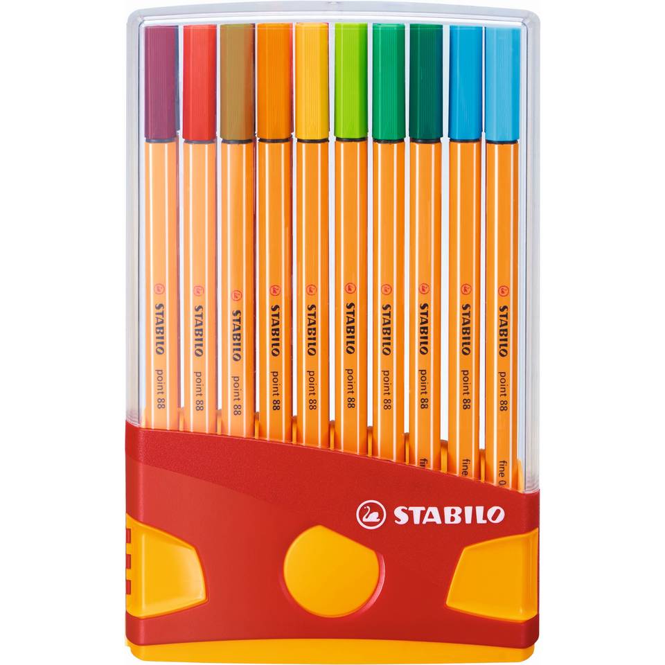 Fineliners Stabilo Point 88 colorparade 20 stuks