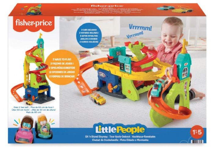 Fisher Price Little People Sit 
 Stand Wheelies City
