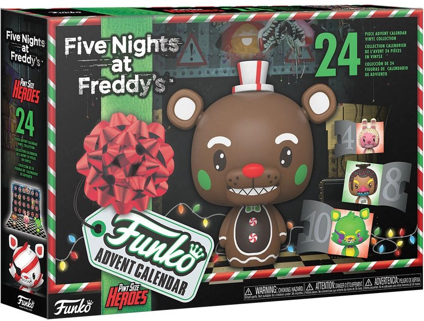 Five Nights at Freddy\s: Pocket Funko Pop Blacklight Advent Calender