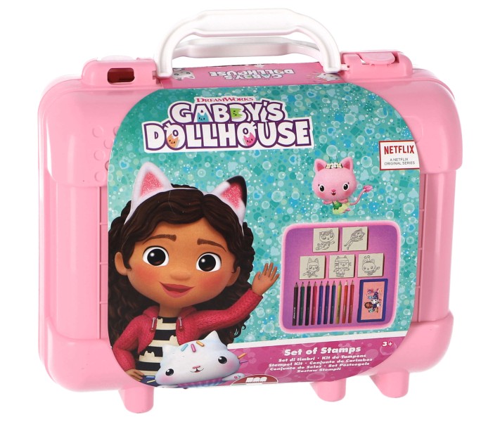 Gabby\s Dollhouse Kofferset Stempel Kleuren