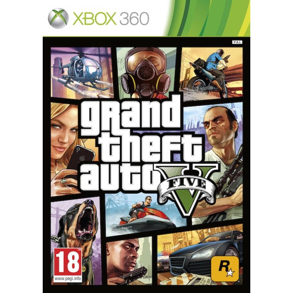 Grand theft auto 5 (gta v) - xbox 360