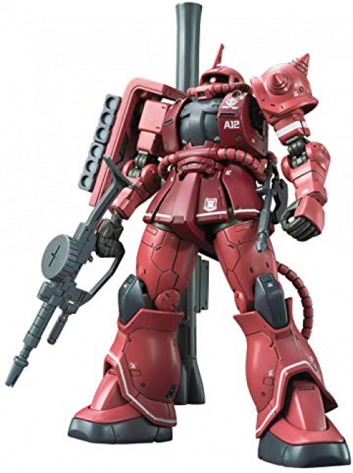 Gundam High Grade 1:144 Model Kit - MS-06S ZAKU II (Red Comet Ver.)
