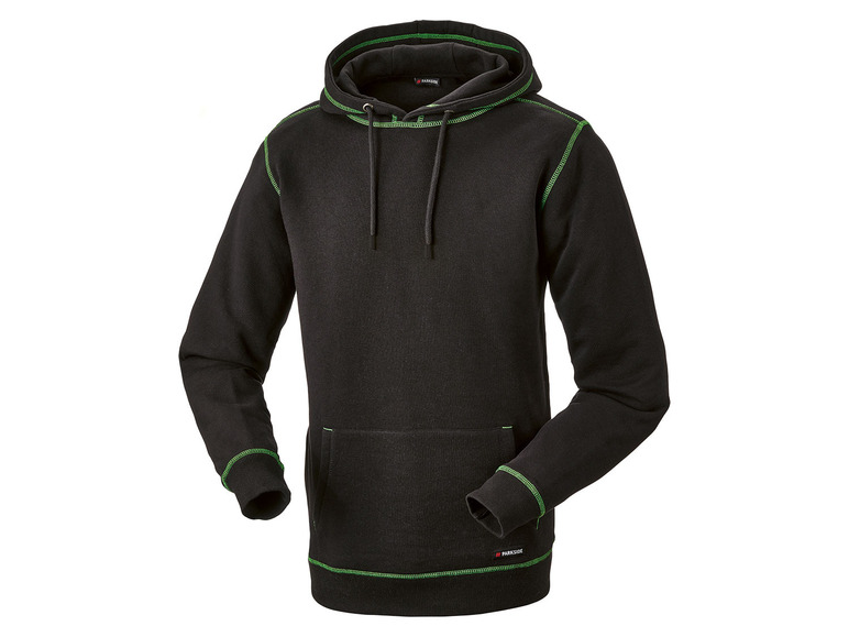 Heren hoodie (XL (56/58), Zwart)