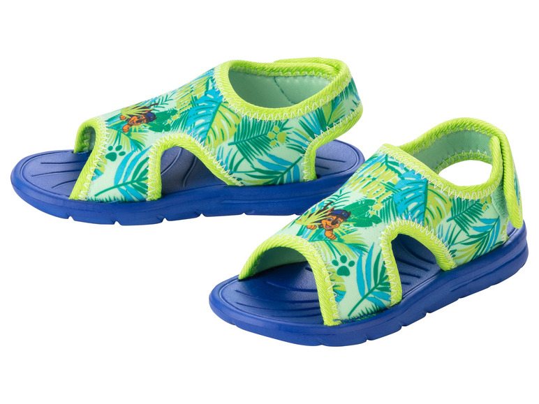 Jongens badsandalen (29, Groen/blauw)