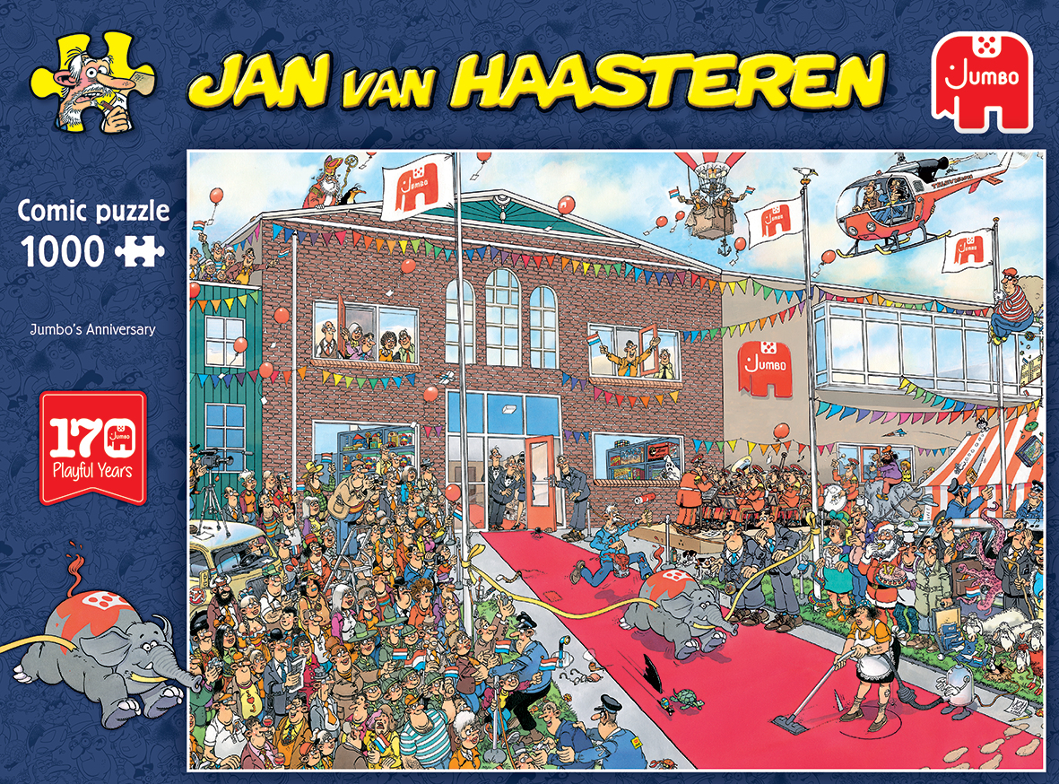 Jumbo Jan van Haasteren 1000 stukjes 170 jaar Jumbo