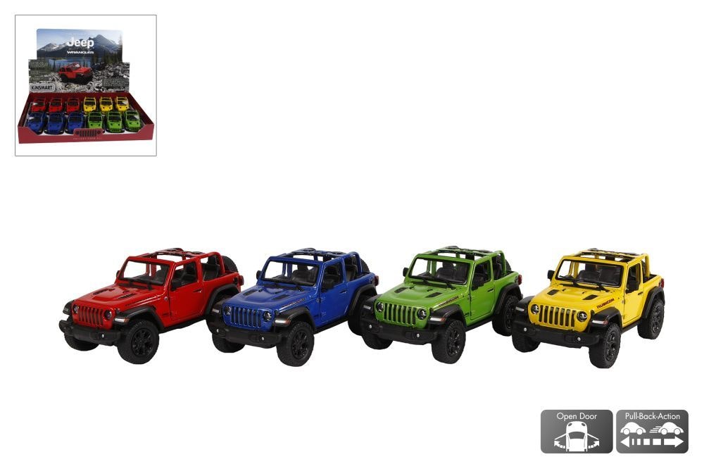 Kinsmart Jeep Wrangler die cast pull