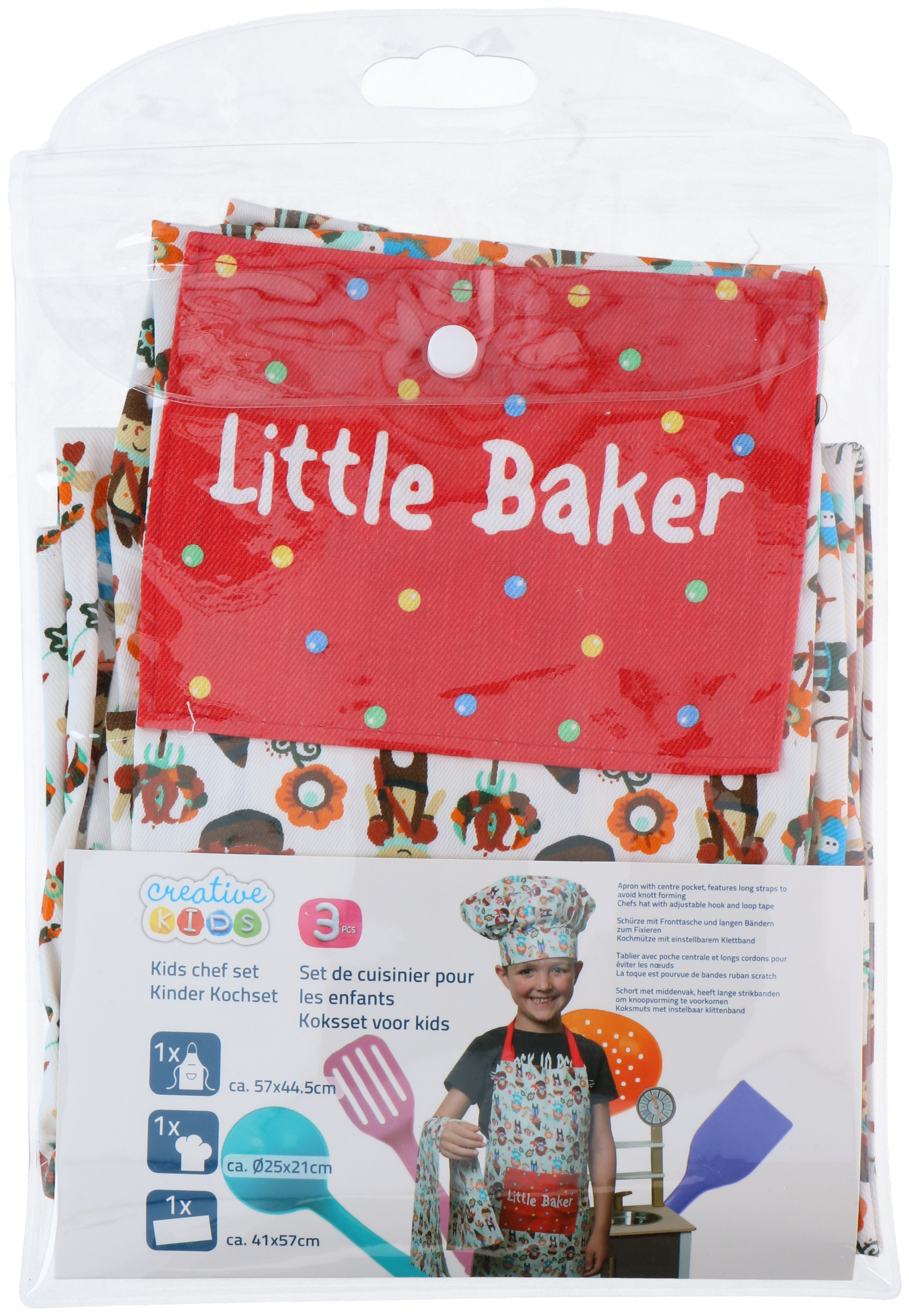 Koksset kinder 3 delig