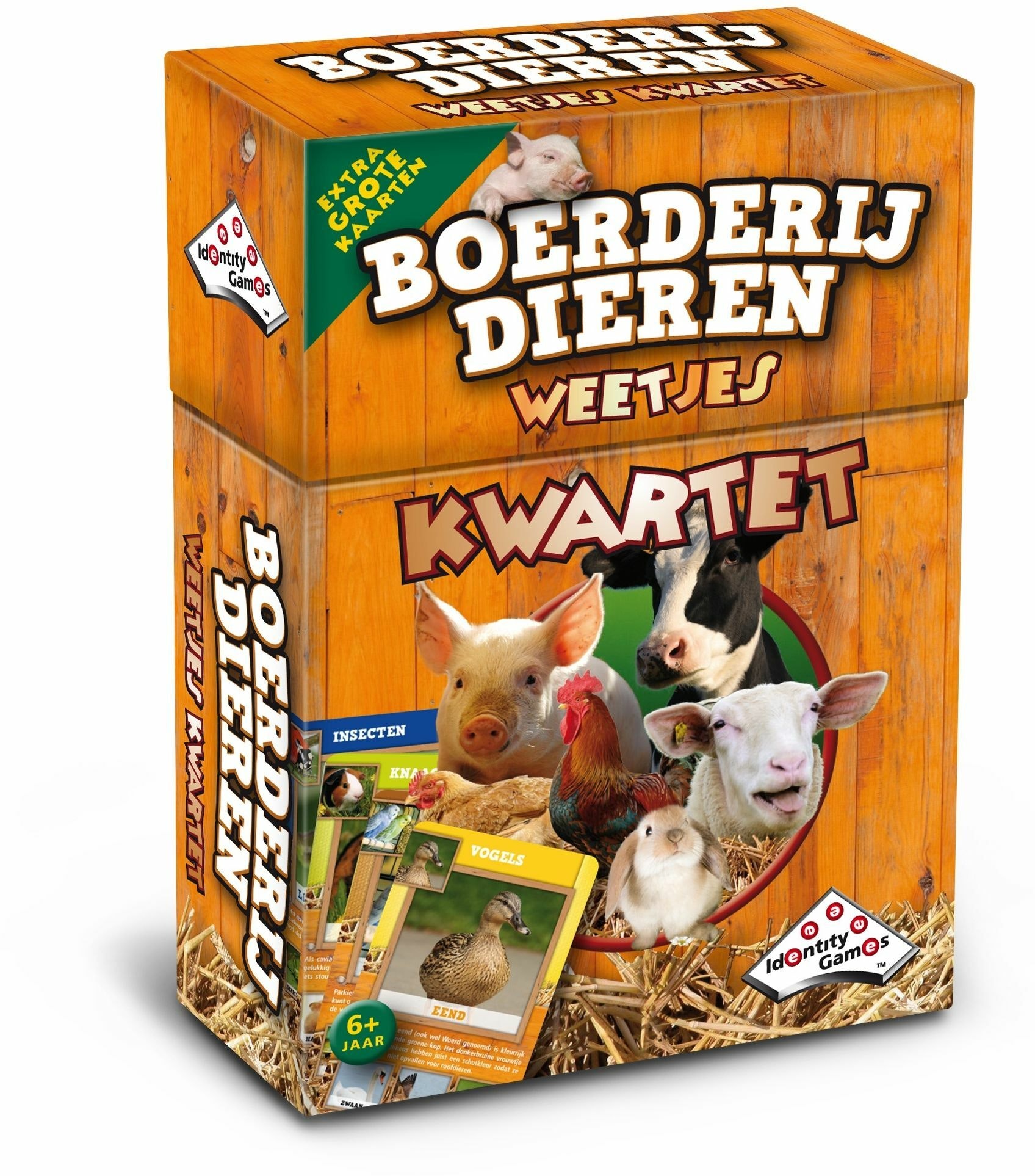 Kwartet boerderijdieren