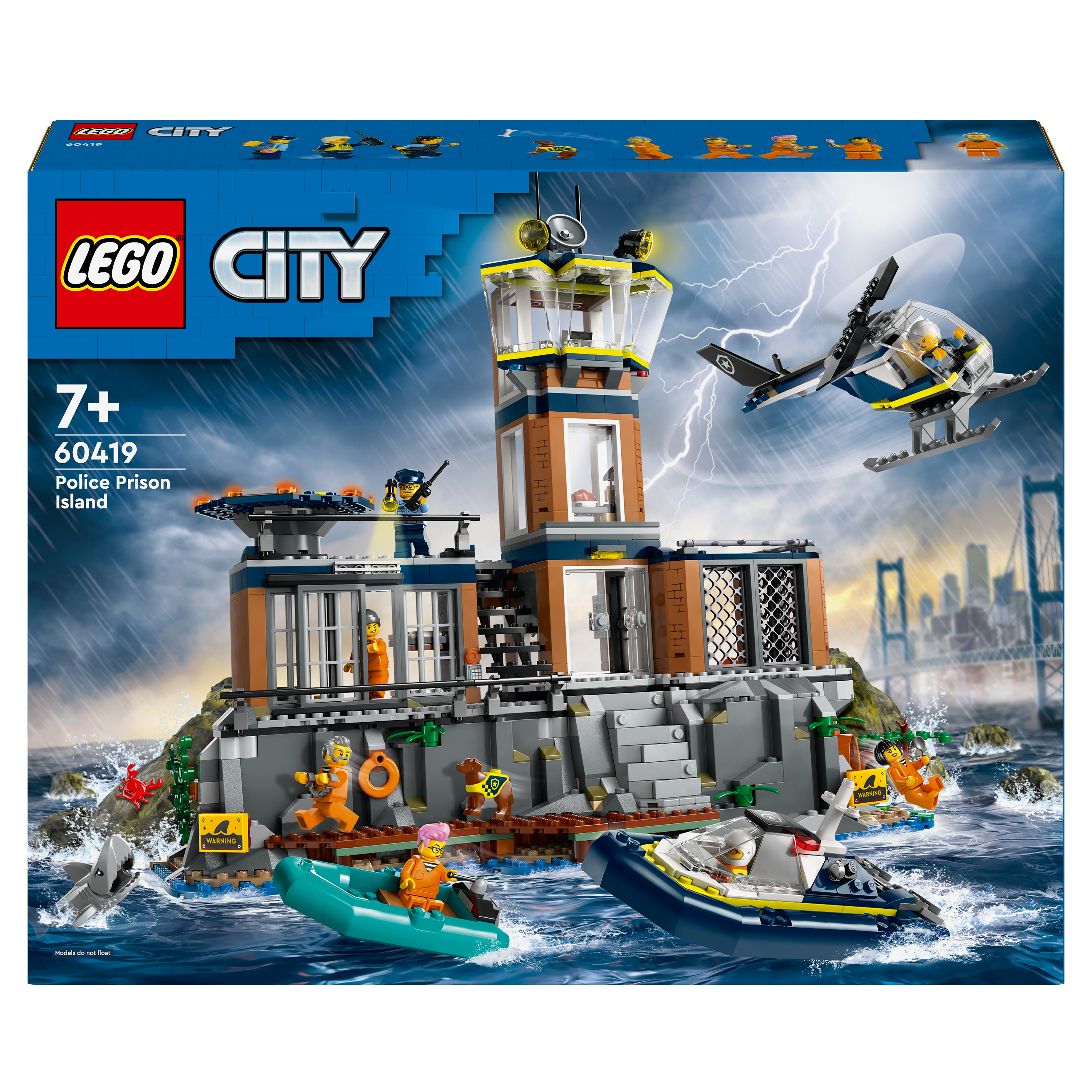 LEGO City 60419 politiegevangeniseiland