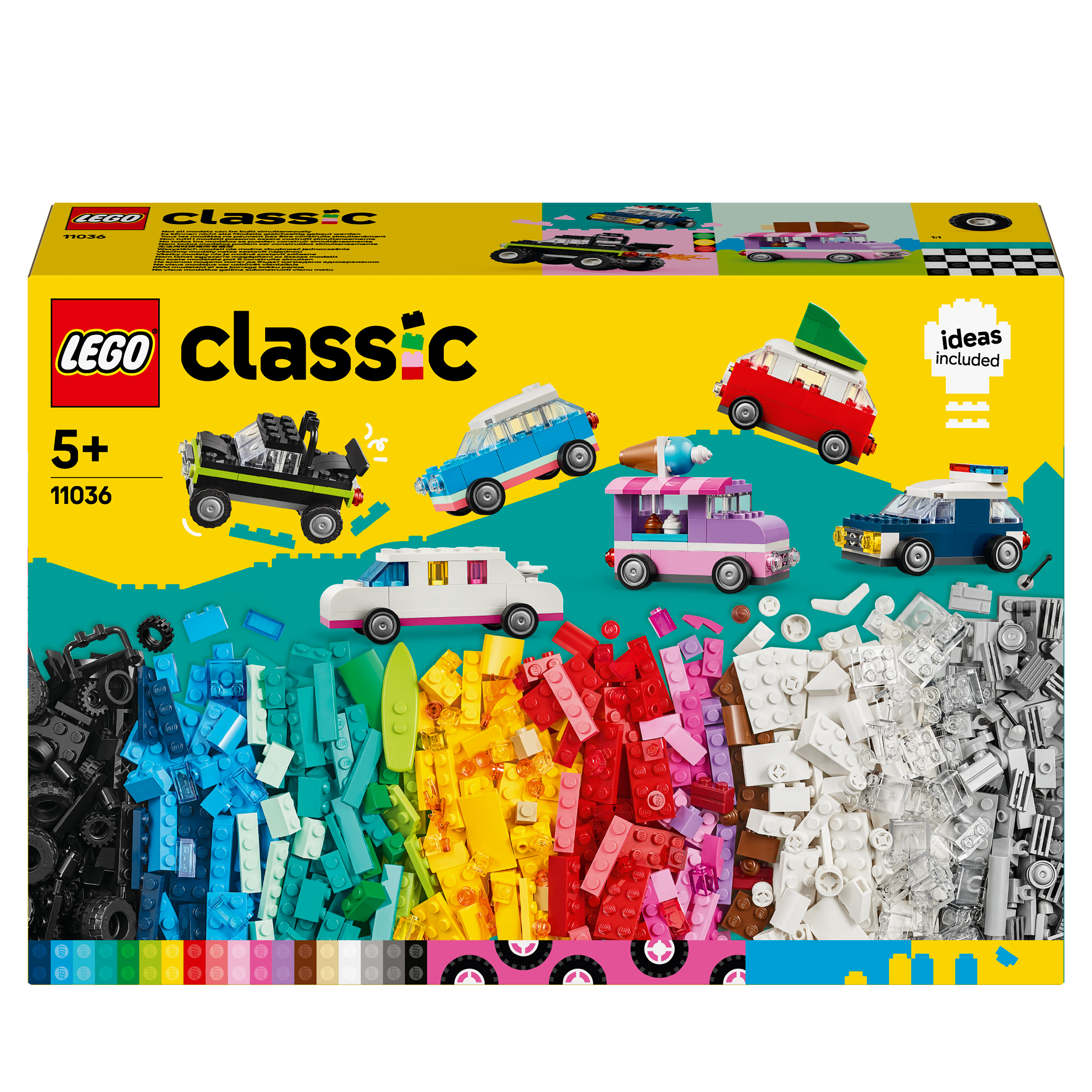 LEGO Classic 11036 Creatieve voertuigen