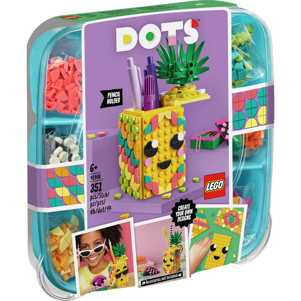 LEGO DOTS Ananas pennenbakje 41906