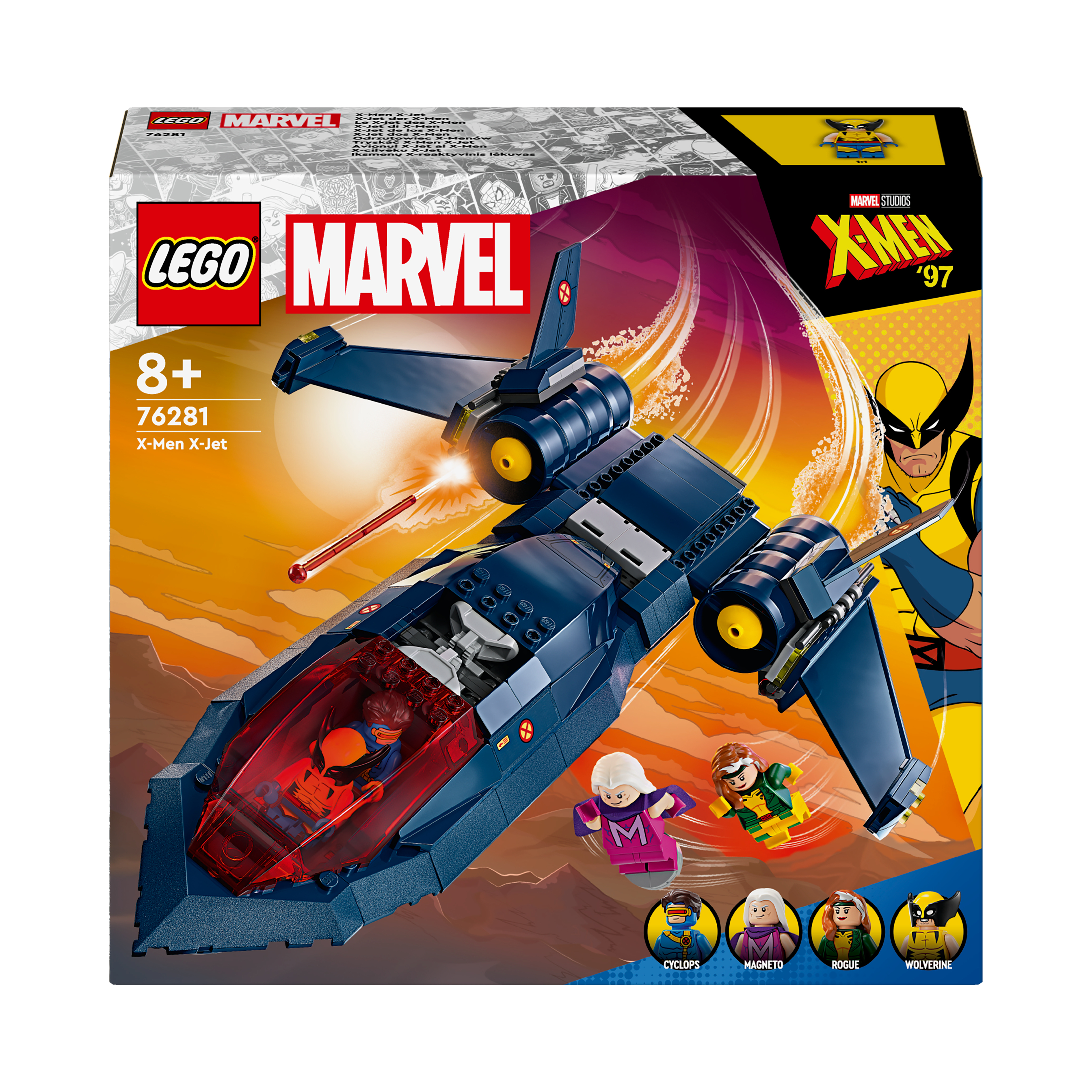 LEGO Marvel Super Heroes 76281 X-Men X-Jet Bouwbaar