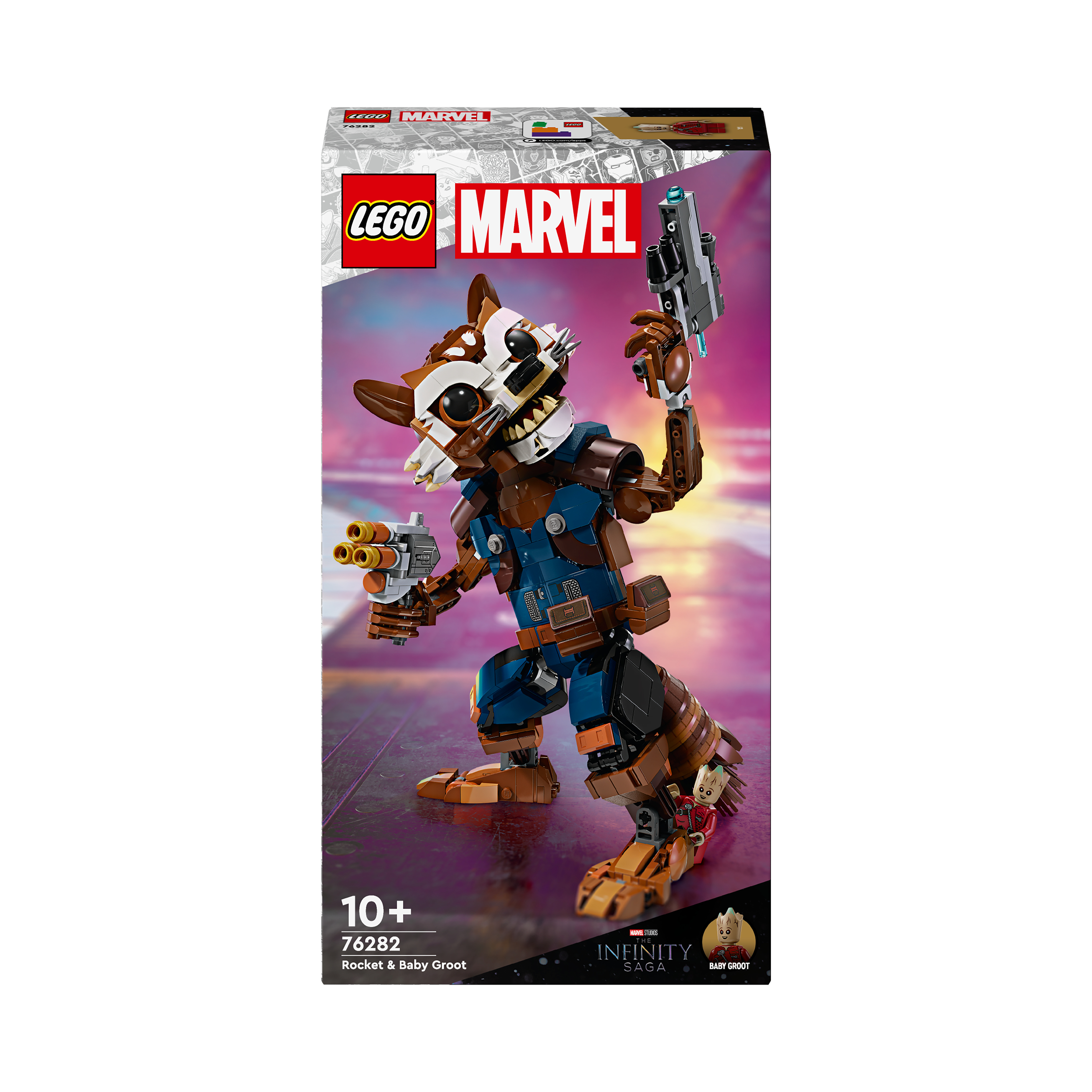LEGO Marvel Super Heroes 76282 Rocket en Baby Groot Guardians of the Galaxy