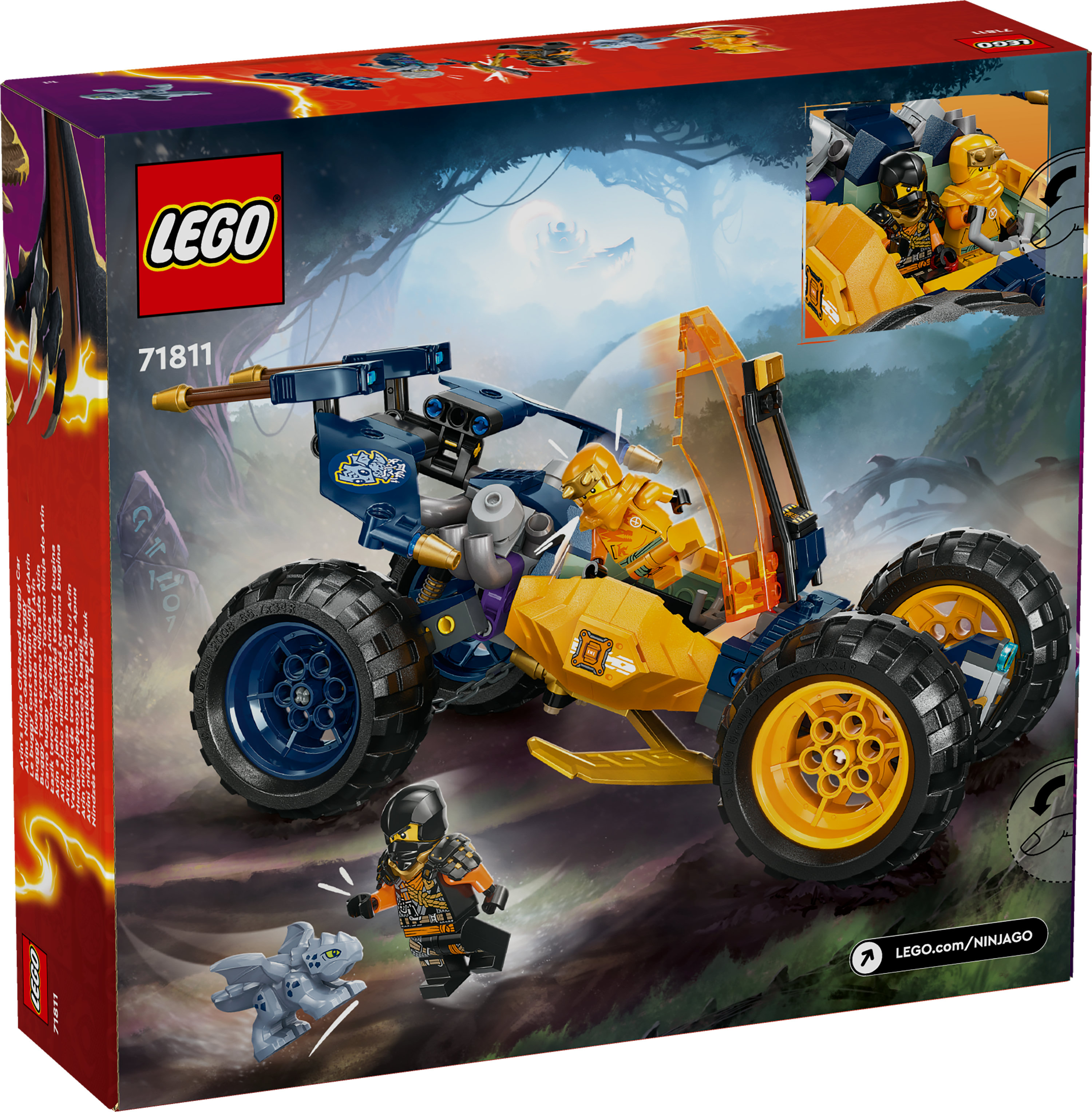 LEGO NINJAGO 71811 Arins ninjaterreinbuggy
