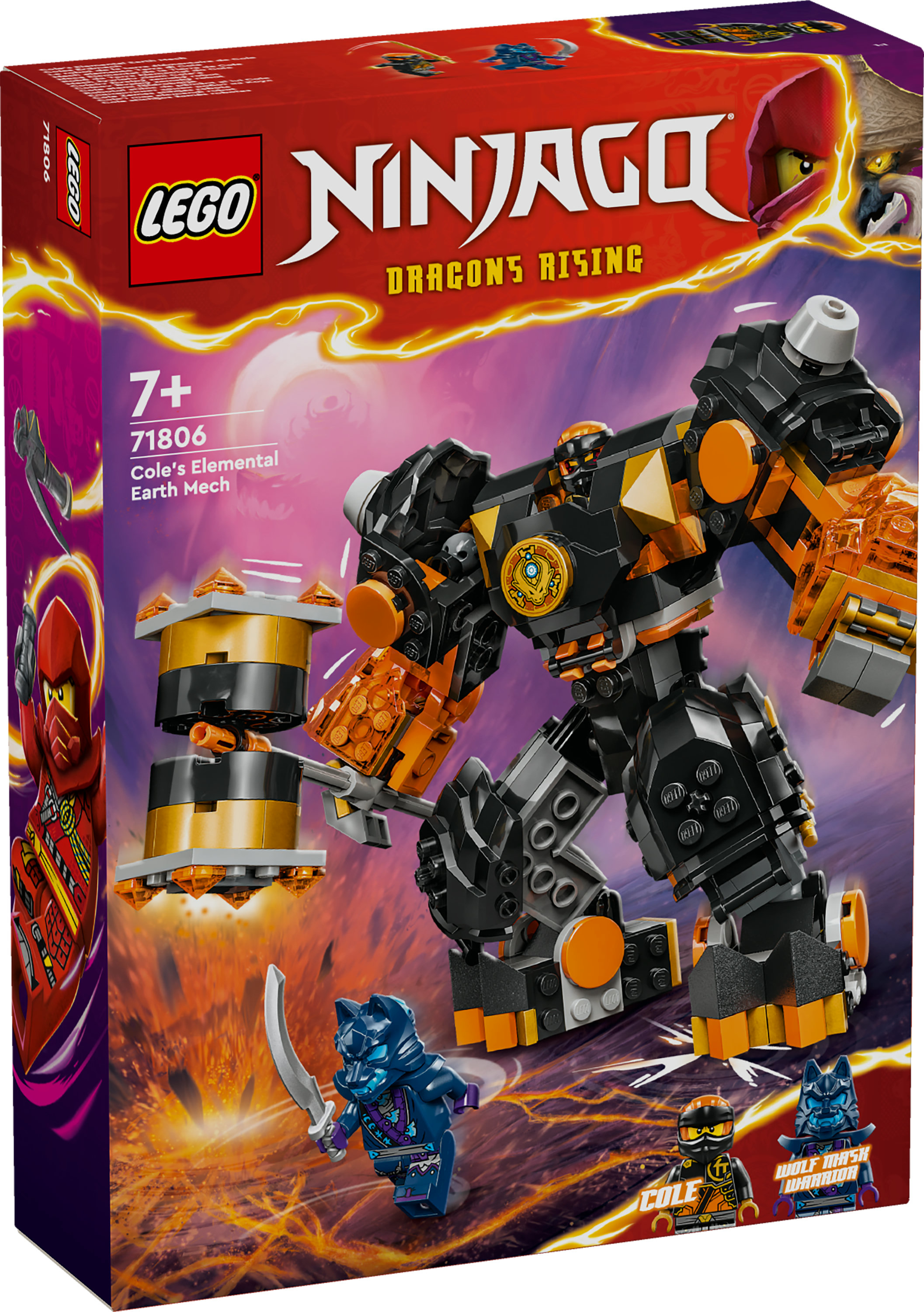 LEGO Ninjaog 71806 Coles Erdmech