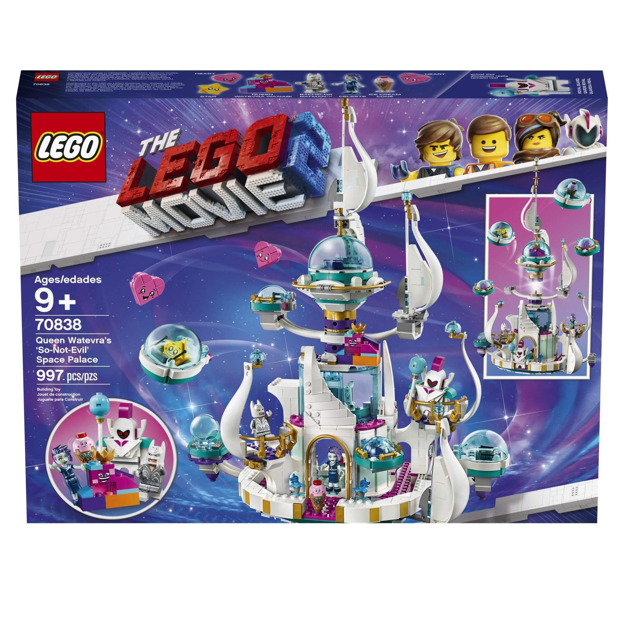 LEGO® The Movie 2 70838 Koningin Wiedanook Watdanooks \echt-niet-kwaadaardige' ruimtepaleis