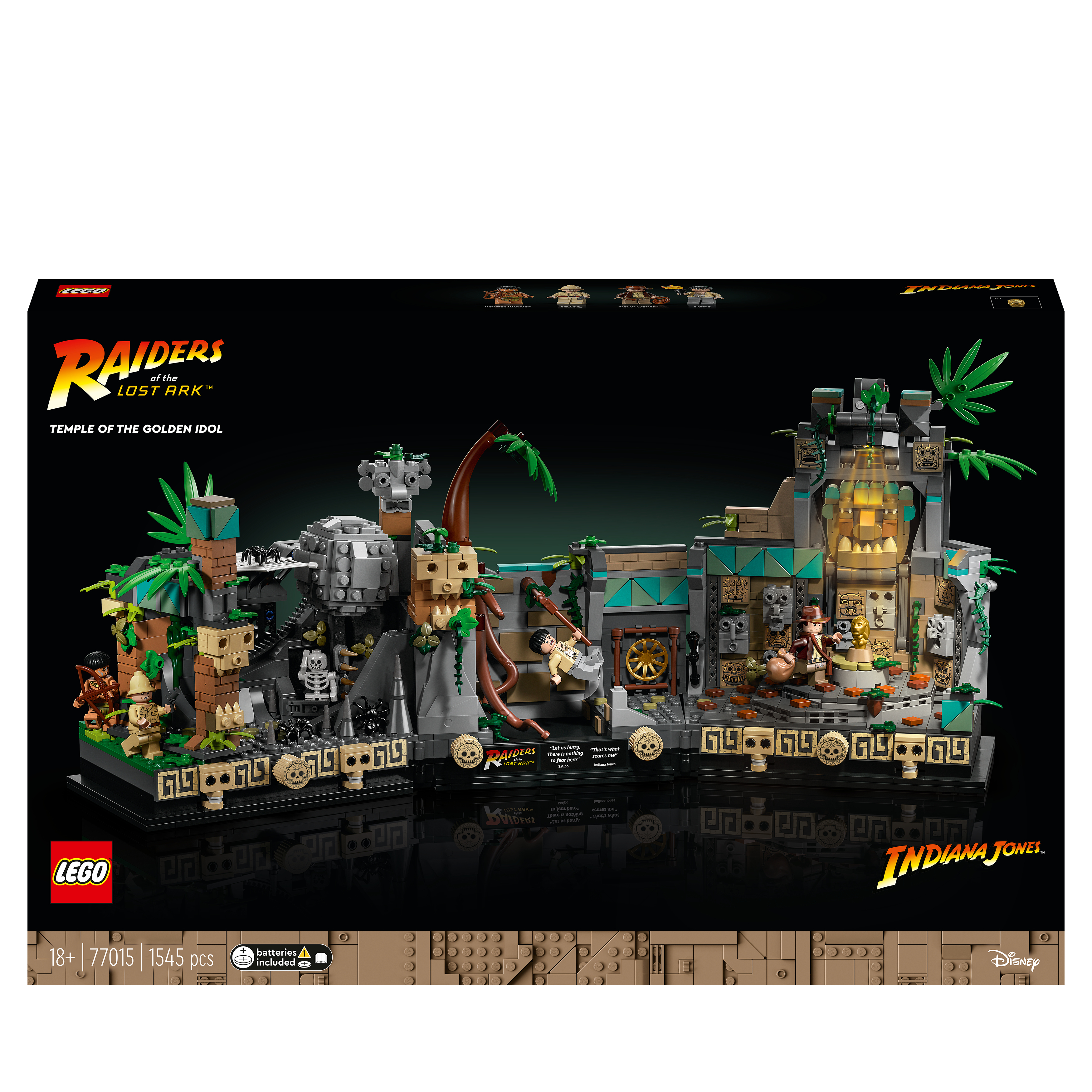 LEGOÂ® Indiana Jones 77015 Tempel van het gouden idool