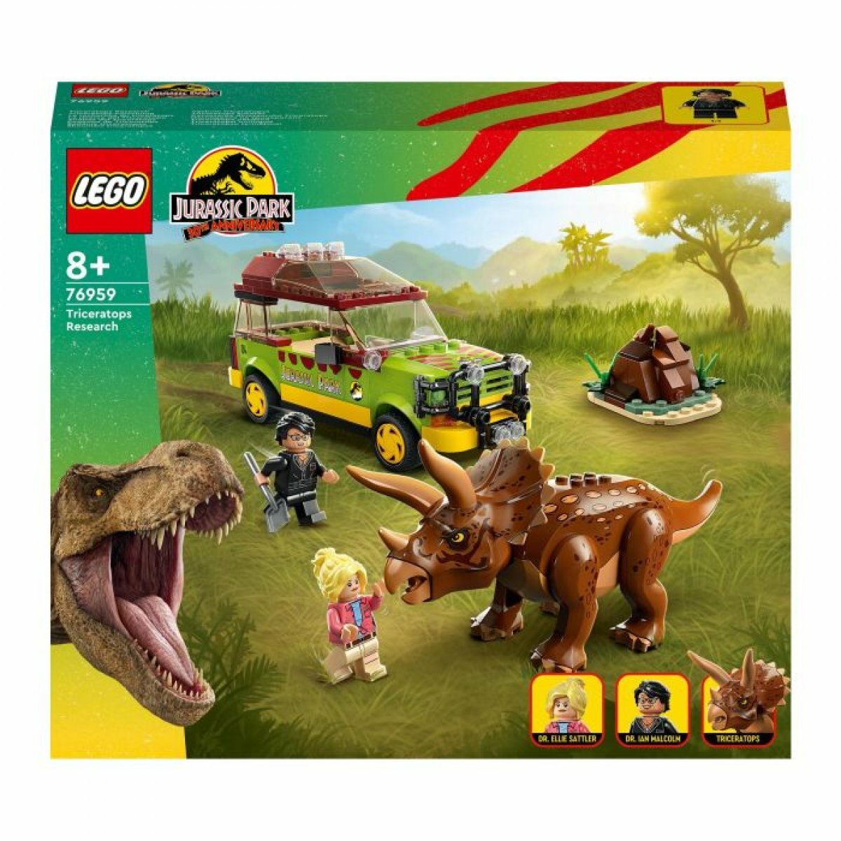 LEGOÂ® Jurassic World 76959 Triceratops-onderzoek