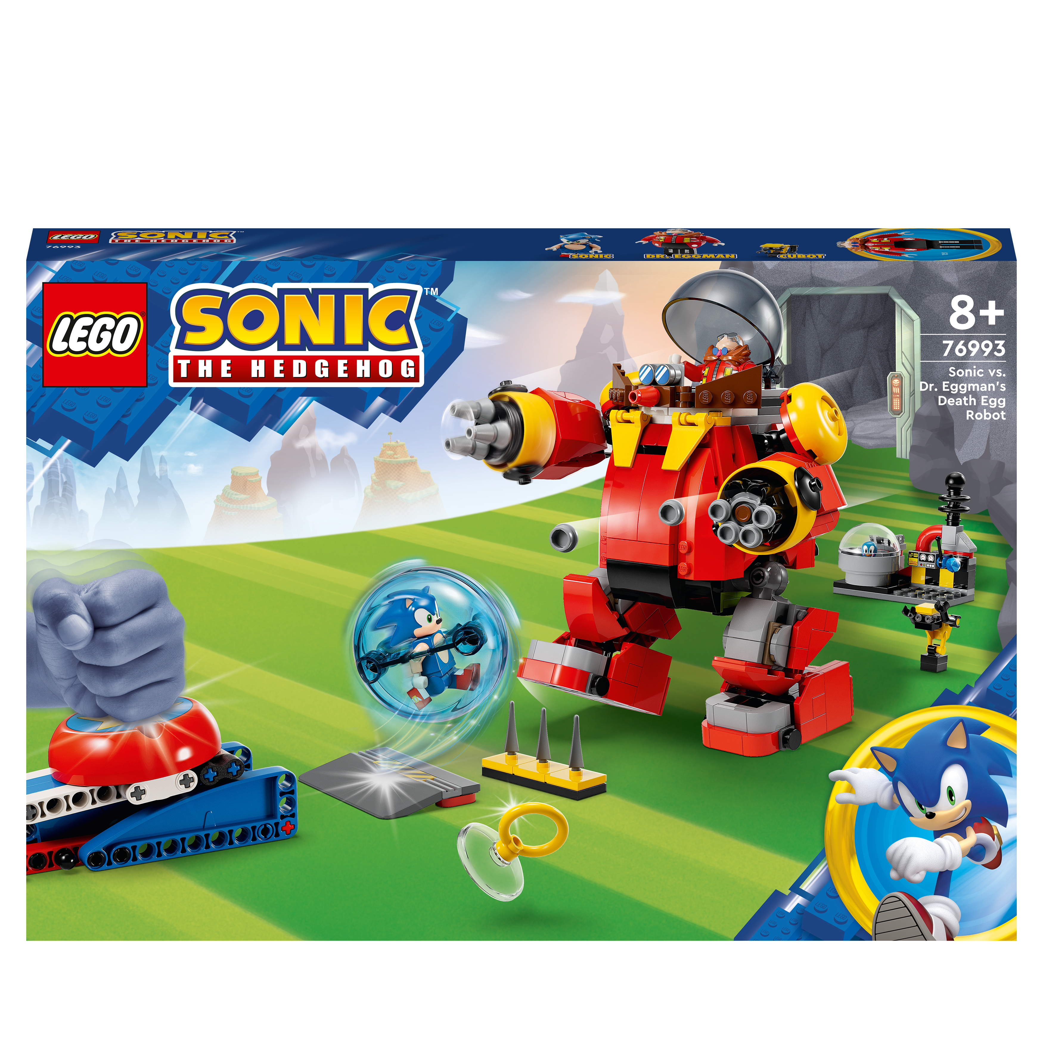 LEGOÂ® Sonic the Hedgehog 76993 Sonic vs. Dr. Eggmans eirobot