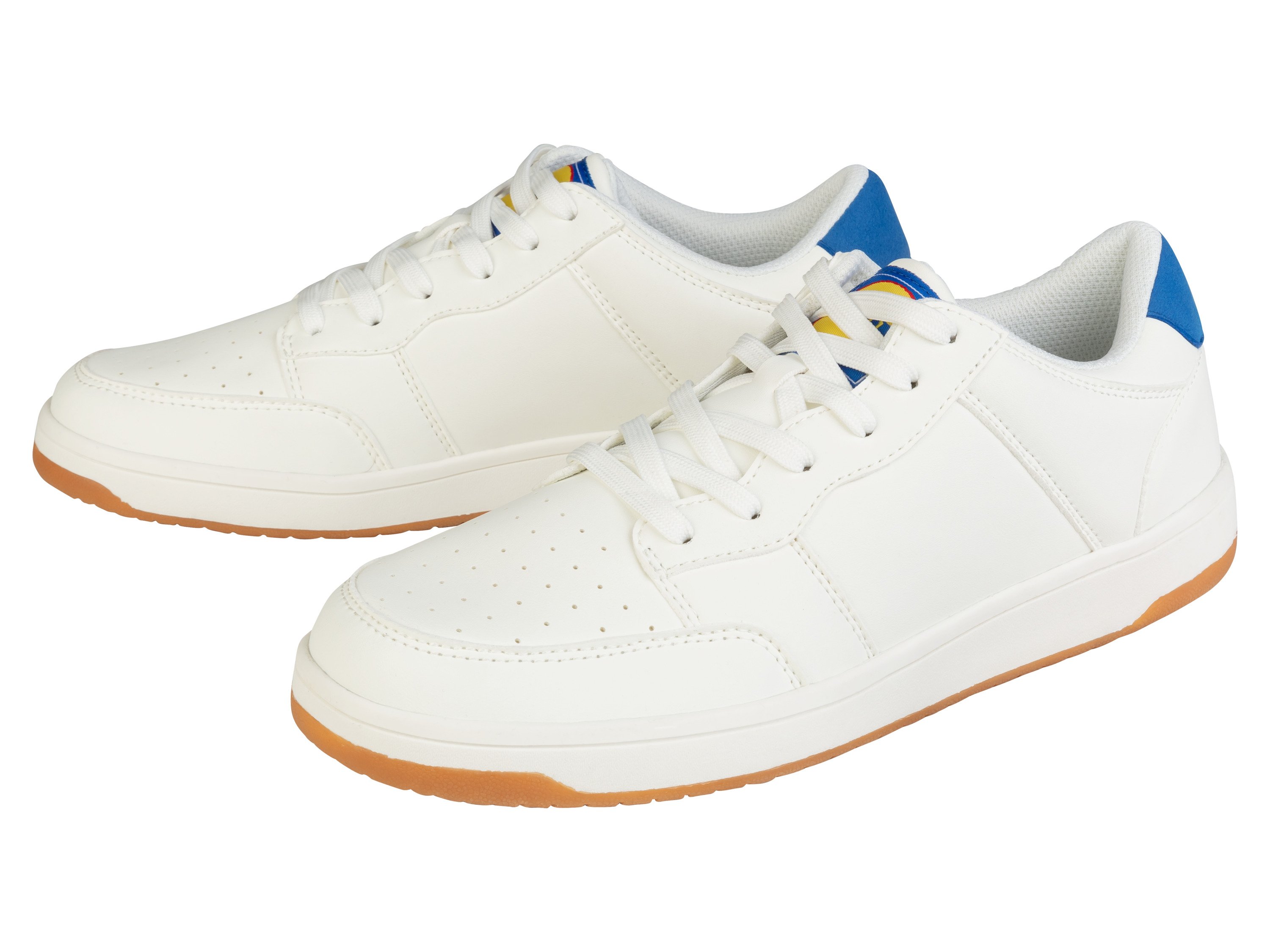 LIVERGY Heren sneakers met Lidl-motief (44, Wit)