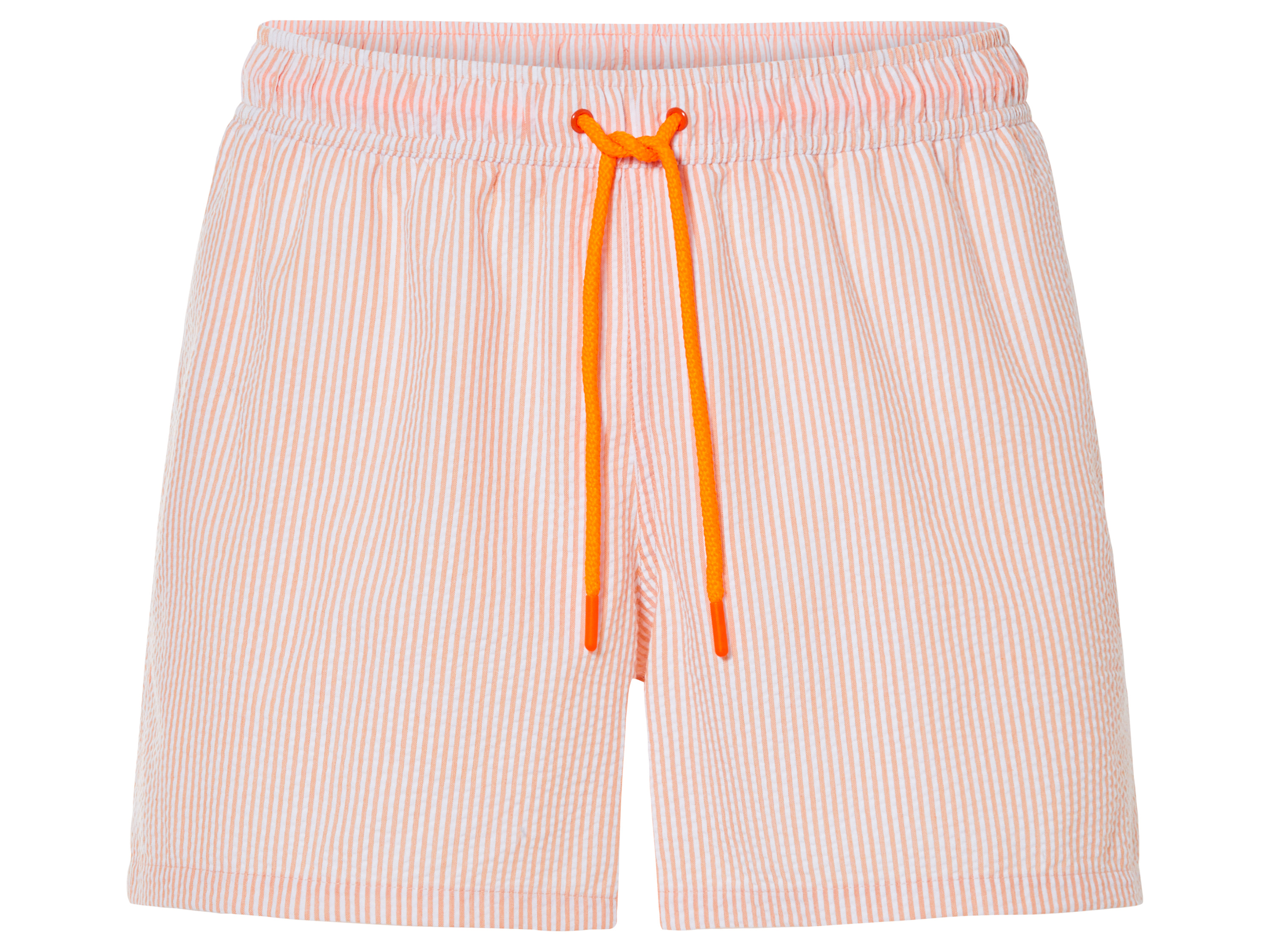 LIVERGY Heren zwemshort (XL, Oranje/wit)
