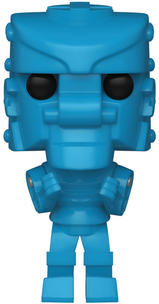 Mattel Pop Vinyl: Rock \Em Sock \Em Robot Blue