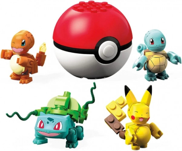Mega Construx Pokemon - Kanto Region First Partners