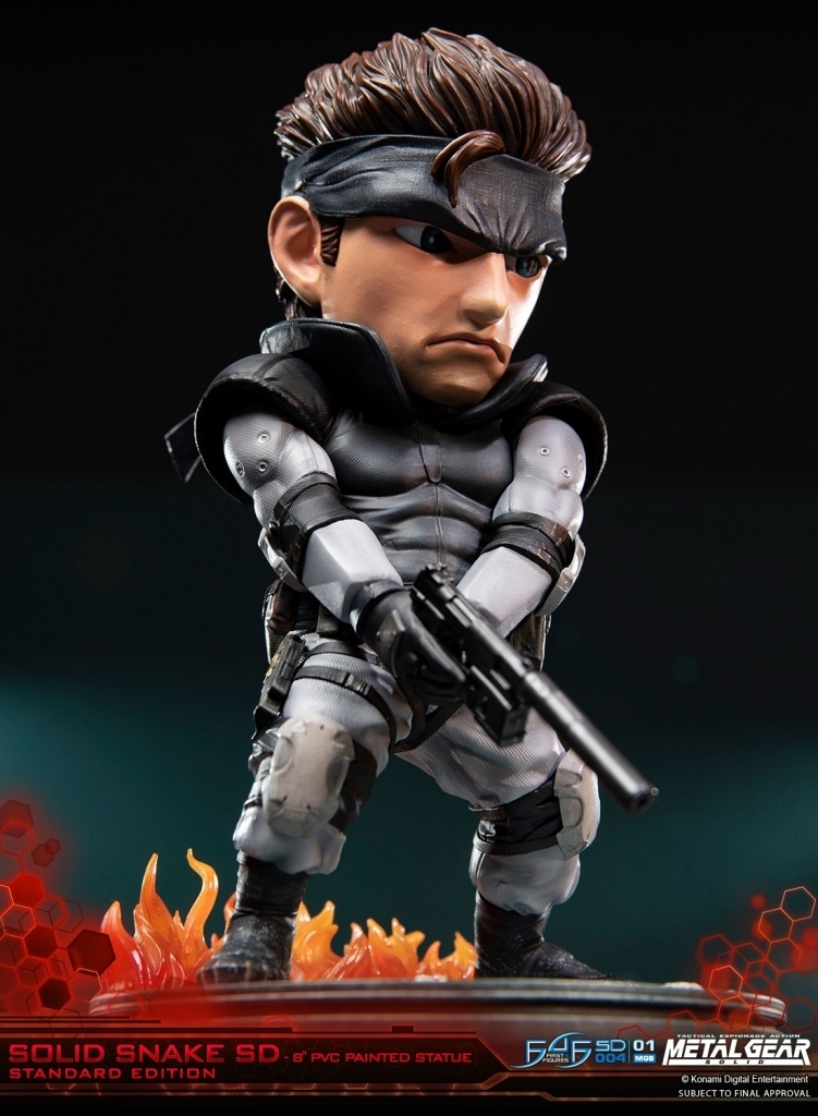 Metal Gear Solid: Solid Snake SD 8 inch PVC Statue (Standard)