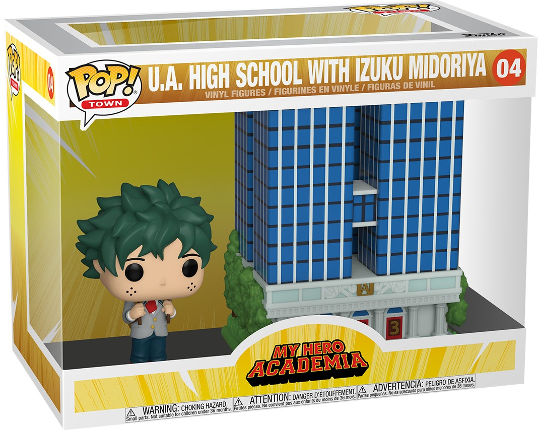 My Hero Academia Pop Vinyl: U.A. High School with Izuku Midoriya