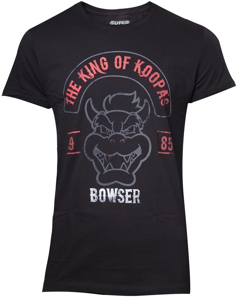 Nintendo - Super Mario Bowser Biker Men\s T-shirt