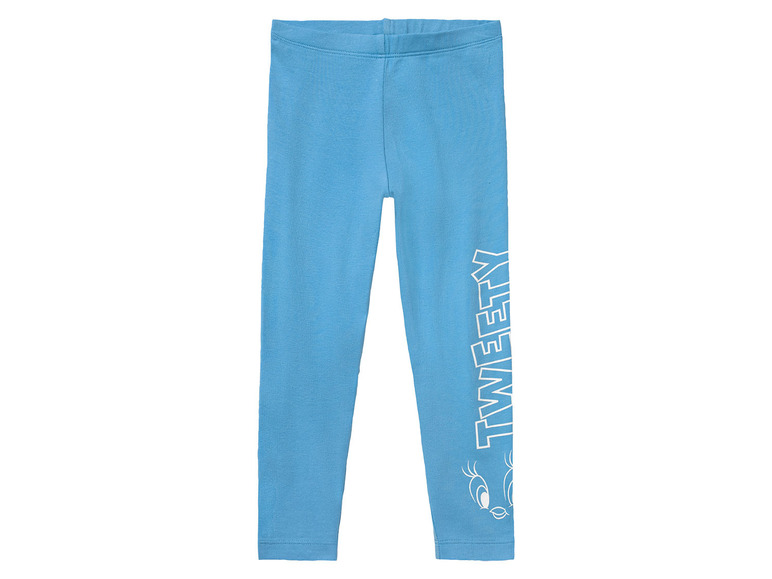 Peuters/kinderen meisjes leggings met pr (98/104, Blauw)