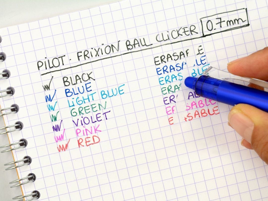 Pilot frixtion clicker blauw