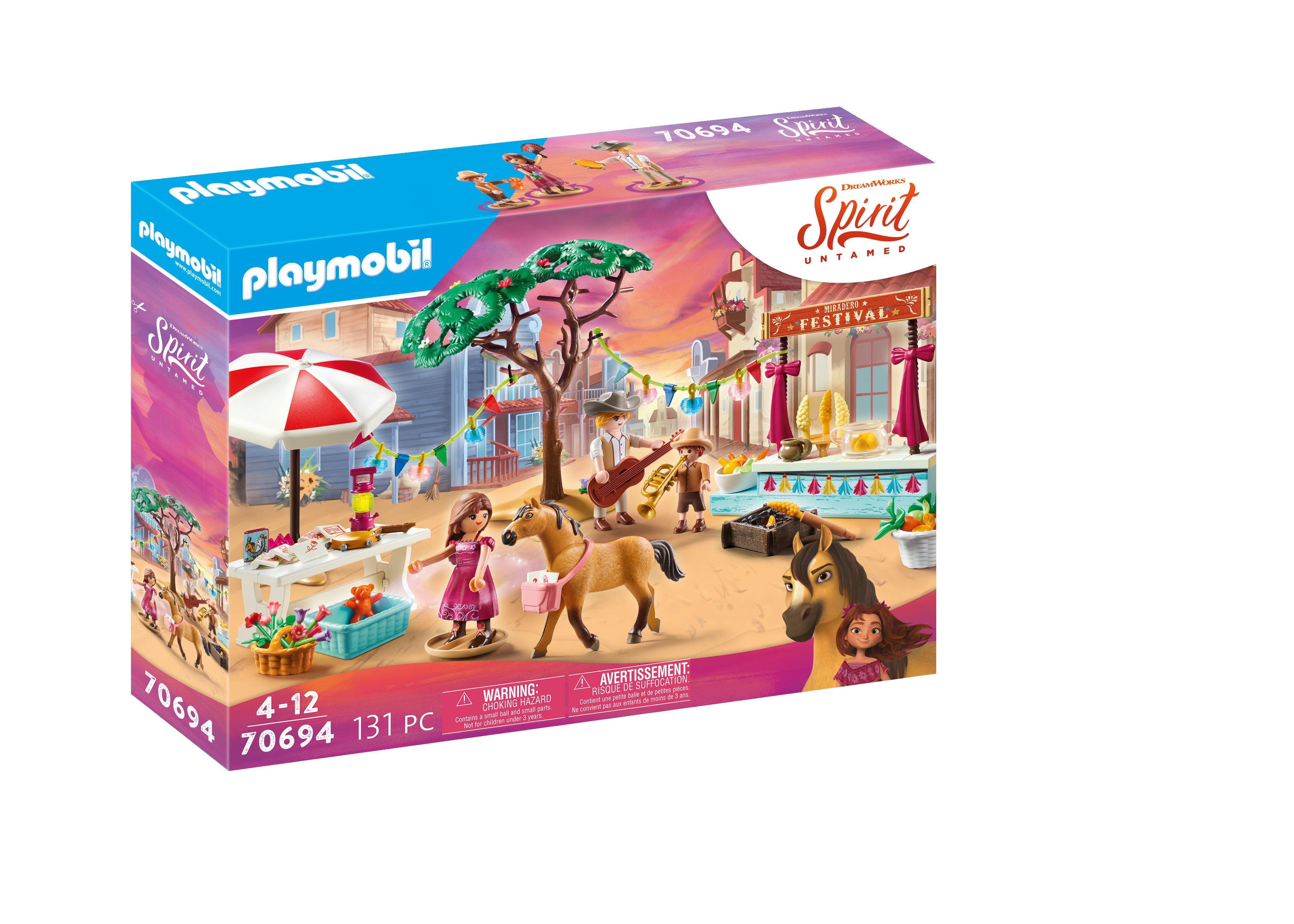 Playmobil Spirit 70694 Miradero festival