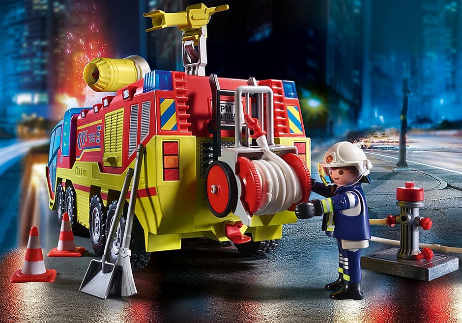 Playmobil city action 70557 Brandweer Met Brandweerwagen
