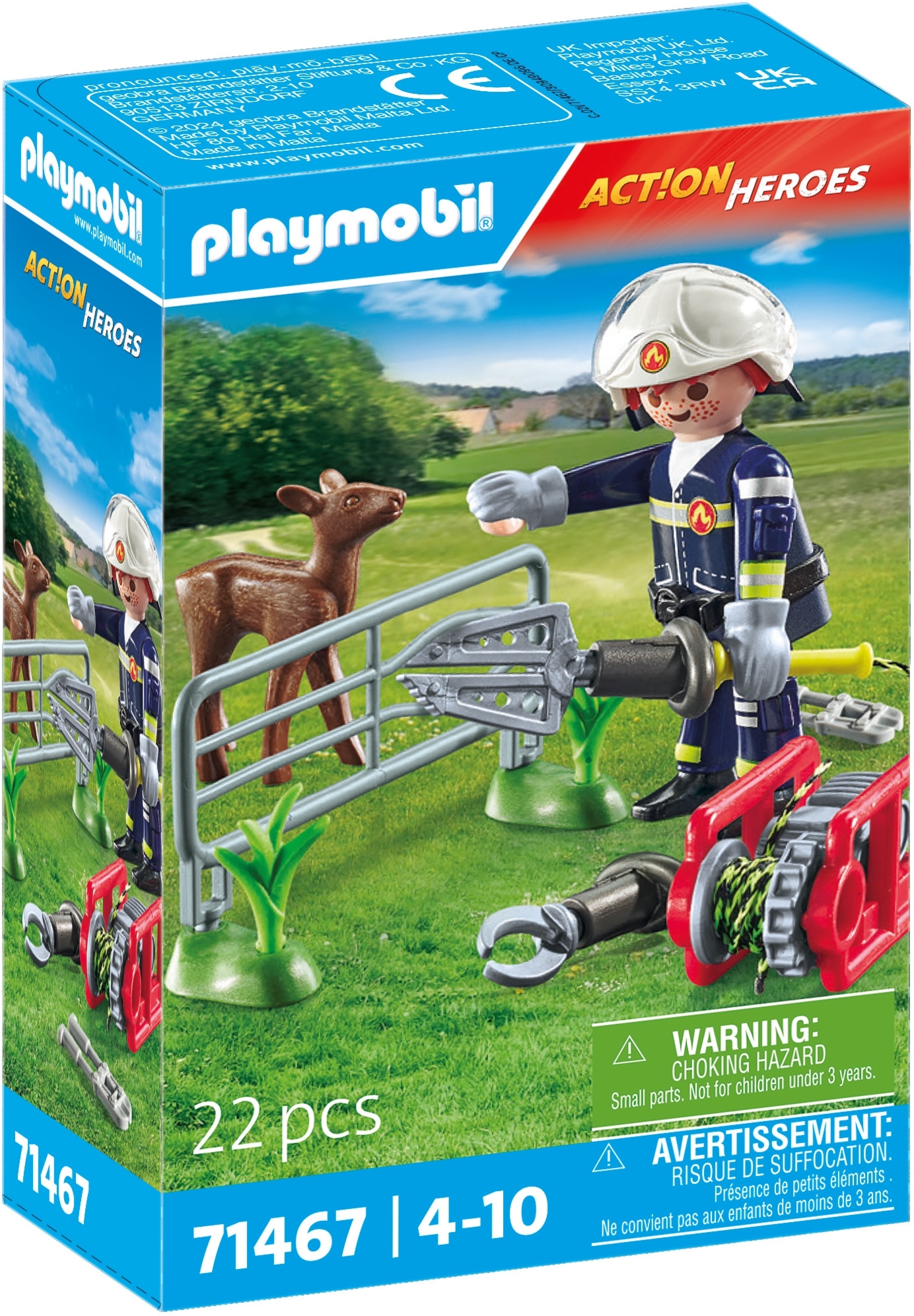 PlaymobilÂ® 71467 dierenbescherming brandweer
