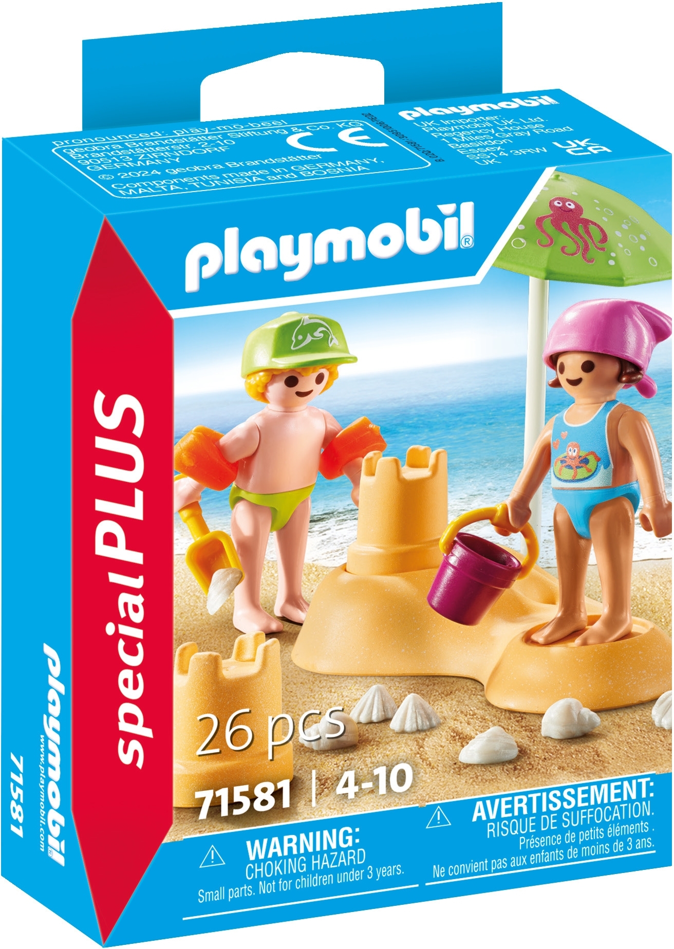PlaymobilÂ® Kinderen met zandkasteel