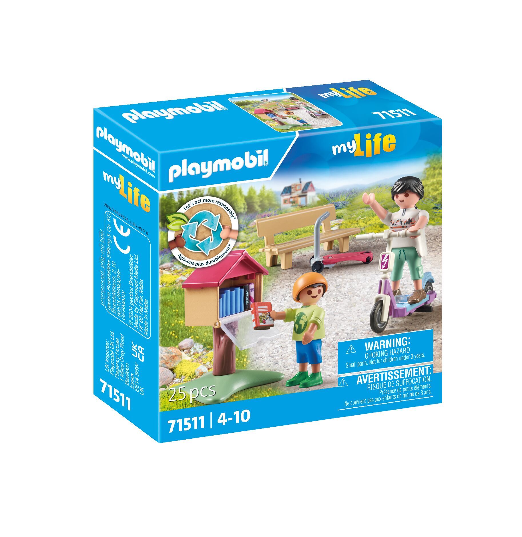 PlaymobilÂ® My life 71511 Boekenruil voor boekenwurmen
