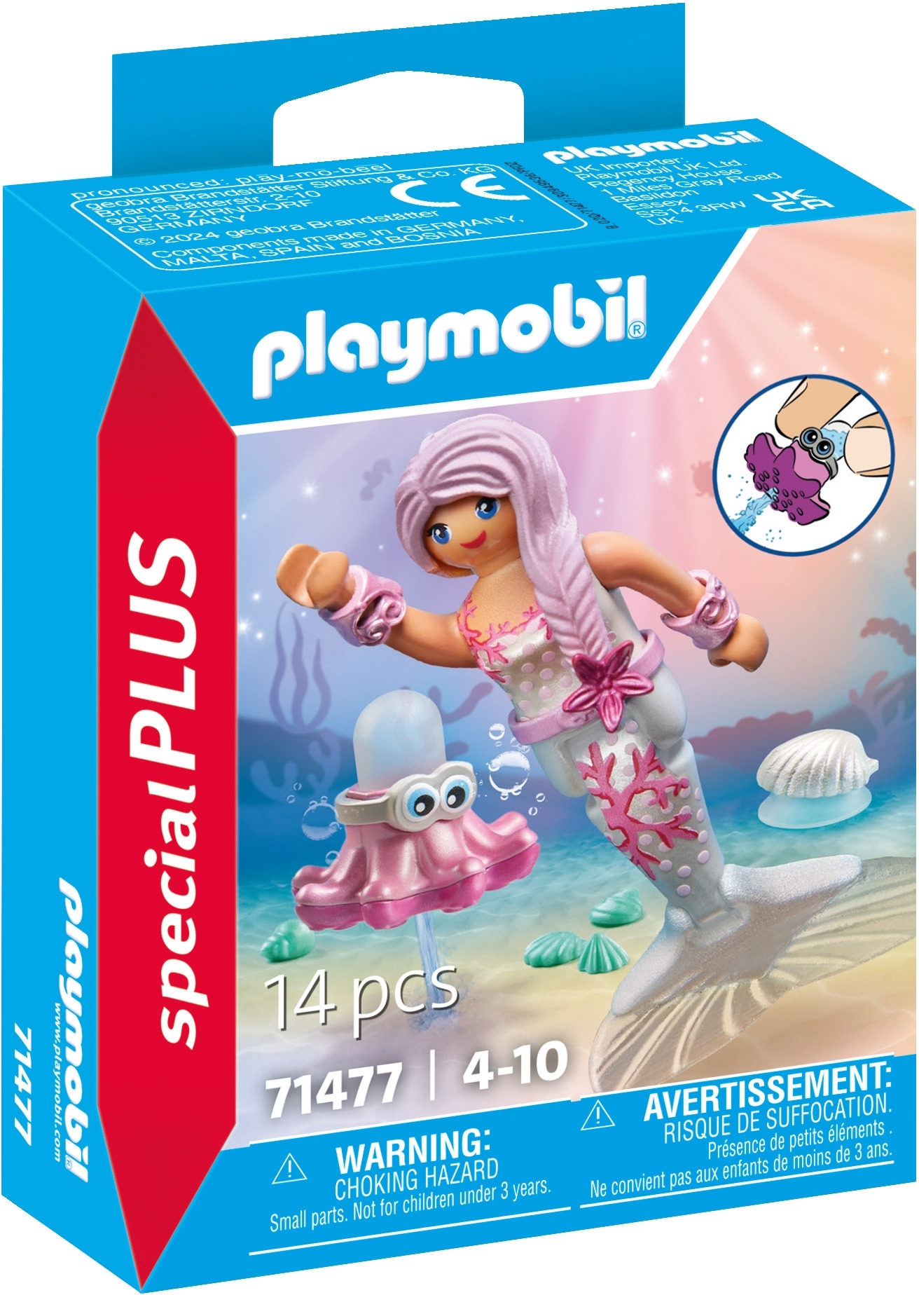 PlaymobilÂ® Special plus 71477 Zeemeermin met spuitoctopus