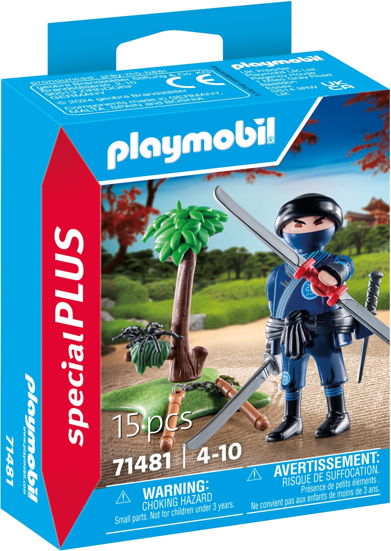 PlaymobilÂ® Special plus 71481 ninja met uitrusting