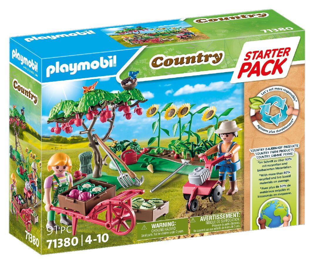 PlaymobilÂ® Starter packs 71380 boerderij moestuin