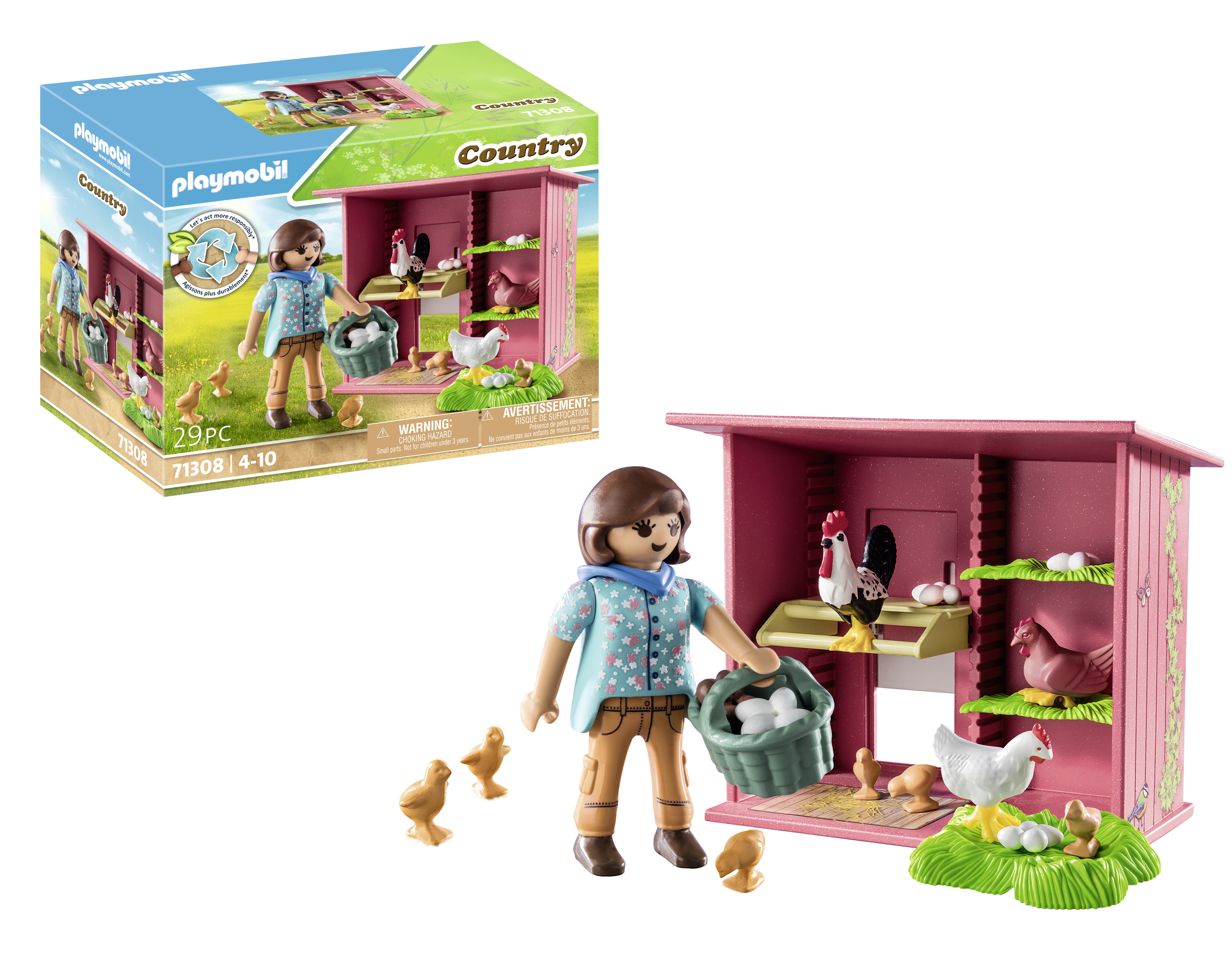 PlaymobilÂ® country 71308 kippenhok