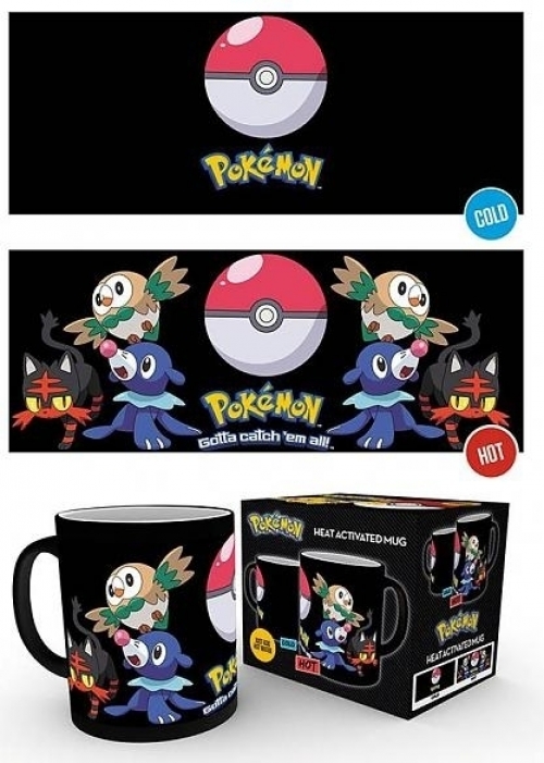 Pokemon Heat Change Mok - Sun & Moon Starters