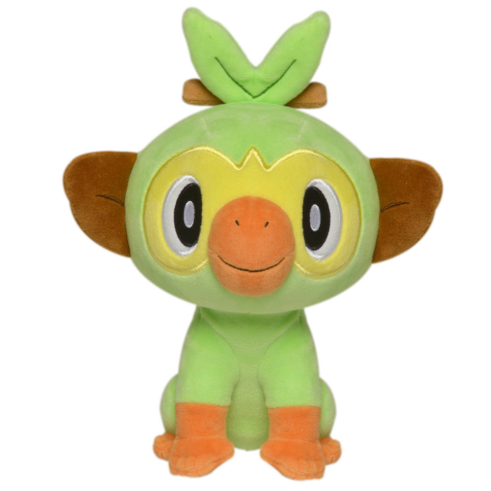 Pokémon Sword & Shield Grookey knuffel - 20 cm