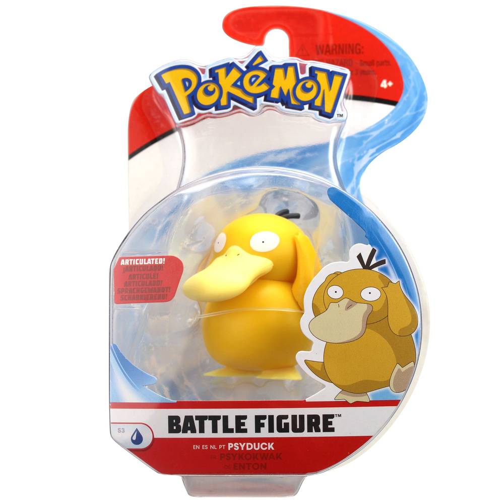 Pokémon gevechtsfiguur Psyduck - 8 cm