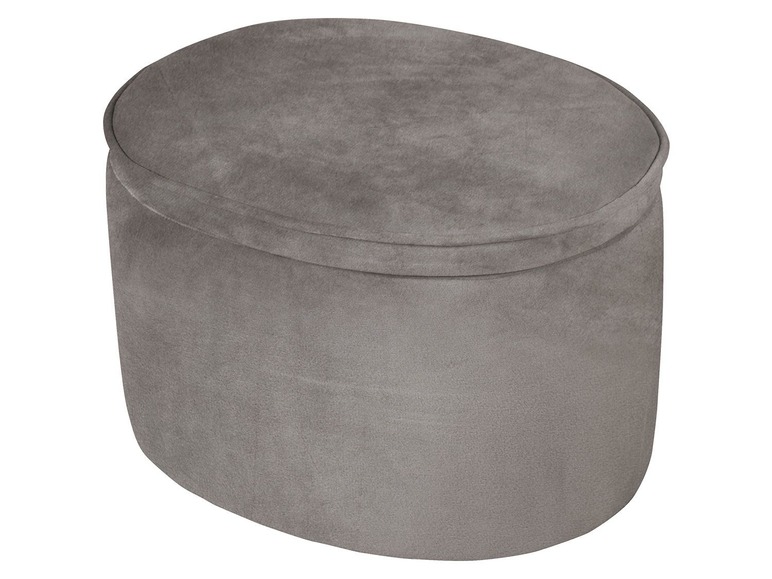 ROBA Kinderpoef (Grijs, Ovaal)